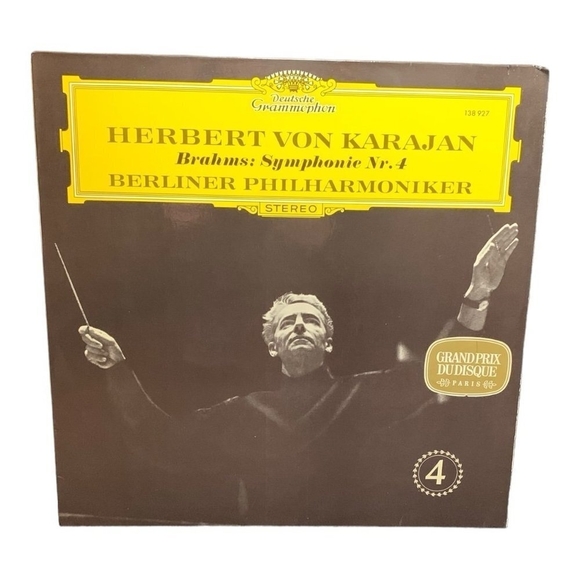 LP Johannes Brahms  - Symphonie Nr. 4 Vinyl Record - Picture 1 of 2
